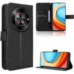 Kal - coque pour zte blade a75 5g protection case, etui de protection portefeuille antichoc premium fibre ...
