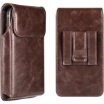 Kal - etui de ceinture pochette tlphone portable holster, sacoche telephone homme compatible pour iphone ...