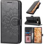 Kal - etui coque pour google pixel 8 5g protection housse en cuir pu pochette rabat clapet case porte ...