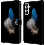 Kal - etui de protection pour tlphone portable samsung galaxy a56 / a36 5g, housse en cuir synthtique, ...