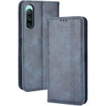 Kal - housse pour telephone sony xperia 10 v etui, pu / tpu retourner cuir coque magntique portefeuille, ...