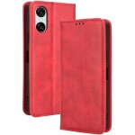 Kal - housse pour telephone sony xperia 10 vi etui, pu / tpu retourner cuir coque magntique portefeuille, ...