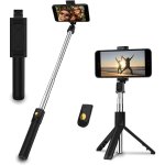 Kal - perche selfie bluetooth, extensible portable selfie stick avec trpied tlcommande, bton rglable ...