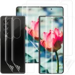 Kal - tpu verre tremp pour samsung galaxy z fold 5 5g, 2 + 2 bubble free protection ecran + film protecteur ...