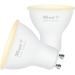 Kal - wifi gu10 ampoule connecte, compatible avec alexa et google home, ampoules led gu10 dimmable, ...
