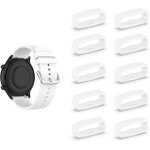 Kalanka - 10 pices passant de montre garmin anneau, connecte silicone bracelet, boucles caoutchouc, ...