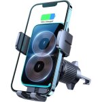 Kalanka - 15w qi support telephone voiture induction, �double bobine & automatic clamping� chargeur induction ...