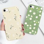 Kalanka - 2 x coque pour iphone 16e / se 4 / se 2025 6, 1 , aesthetic motif fleur tui filles femmes ...