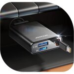 Kalanka - ¿2025 ultra - compact 72w rtractable allume cigare usb c, ¿3 - in - 1 12v / 24v prise ...
