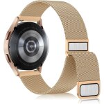 Kalanka - 20mm mtal bracelet compatible pour samsung galaxy watch 4 / 5 / 6 / active 2 40mm 44mm, acier ...