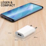 Kalanka - lot de 3 chargeurs usb a 5v - 1a, prise chargeur secteur universel usb pour iphone, ipad, smartphone ... Kalanka - lot de 3 chargeurs usb a 5v - 1a, prise chargeur secteur universel usb pour iphone, ipad, smartphone ...