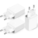 Kalanka - 3 pi�ces chargeur 5v 2a 10w adaptateur secteur usb universel mini bloc prise charge rapide ...