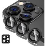 Kalanka - lot de 3 protecteurs objectif cam�ra pour iphone 15 pro / 15 pro max / 14 pro / 14 pro max, ...