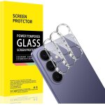 Kalanka - lot de 3 protections d'objectif d'appareil photo en verre tremp� pour samsung galaxy s26, duret� ...