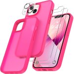 Kalanka - 4 en 1 coque pour iphone 13 avec 2 verre tremp et 1 camra protecteur, [protection militaire] ...