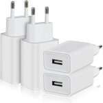 Kalanka - 4 - pack 5w prise usb chargeur, 5v / 1a adaptateur usb bloc chargeur prise secteur compatible ... Kalanka - 4 - pack 5w prise usb chargeur, 5v / 1a adaptateur usb bloc chargeur prise secteur compatible ...