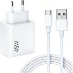 Kalanka - 45w chargeur rapide avec cable usb c 1. 5m pour xiaomi note 14 14 pro 15 5g, chargeur usb c ...