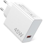 Kalanka - 45w chargeur rapide usb pour redmi note 14pro 14 13 12, chargeur pour turbo secteur usb c pour ...