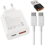 Kalanka - 45w chargeur usb c 18w usb a adaptateur, pour�samsung galaxy ultra s25 / s24 / s23 / s22 / ...