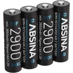 Kalanka - 4x piles rechargeables aa 2900 nimh 1, 2v & min. 2650mah - piles aa rechargeables pour appareils ...