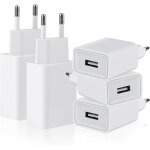 Kalanka - 5 pack 5w usb chargeur 5v / 1a adaptateur secteur prise usb prise pour t��l��phone portable ...