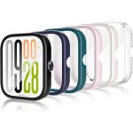 Kalanka - 6 - pi�ces coque pour xiaomi redmi watch 5, coque rigide en pc avec protecteur d'�cran, coque ...
