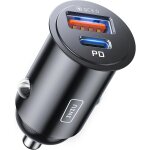 Kalanka - allume cigare usb c, 2 ports 60w charge rapide chargeur voiture with usb c et a, prise allume ...