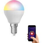 Kalanka - , ampoule led connecte smd e14 p45 opaque 6w, ampoule connecte e14 avec variation de couleur ...