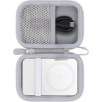 Kalanka - pour anker nano batterie externe certifie qi2 15w(a1665) magntique ultra - fine 5000 mah ...