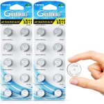 Kalanka - blister 20 piles boutons ag13 lr44 / lr1154 / 357 sans mercure Kalanka - blister 20 piles boutons ag13 lr44 / lr1154 / 357 sans mercure