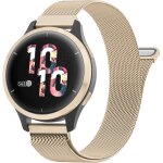 Kalanka - bracelet en acier inoxydable pour garmin venu 3s / forerunner 265s - rglable et confortable ...