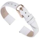 Kalanka - bracelet montre en mm de largeur bracelet de montre plat, fin et el�gant en v�ritable avec ...