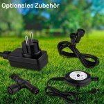 Kalanka - briloner - eclairage de jardin connect to shine 12v, lot de 3 spots encastrables au sol led ...
