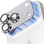 Kalanka - cam�ra arri�re protecteur pour iphone 17 pro max, verre tremp� cam�ra protecteur d'�cran alliage ...