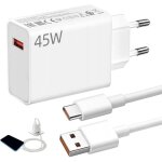 Kalanka - chargeur 45w, 45w chargeur charge rapide turbo avec c�ble usb c 2m pour note 13 12 11 10 pro ...