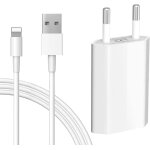 Kalanka - chargeur pour iphone 14 / 13 / 13pro / 11 / 8 / 8 plus / 11 / 7 / 7 plus / 6 / 6s / se 2020 ...