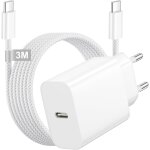 Kalanka - chargeur iphone 17 16 15 rapide, chargeur usb c 25w adaptateur prise secteur usb c chargeur ...