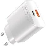 Kalanka - chargeur prise 2 port type c rapide compatible avec apple iphone 17 16 15 14 13 12, adaptateur ...