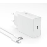 Kalanka - chargeur rapide pour iphone, usb c prise secteur, compatible for iphone 14 / 13 / 12 / 11 pro ...