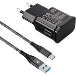Kalanka - chargeur rapide secteur usb type c pour samsung galaxy a15 a14 a13 a04s a55 a35 a34 a33 a25 ...