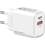 Kalanka - chargeur rapide usb c 20w, 2 - ports prise usb - c et chargeur usb - a, usbc rapide adaptateur ...