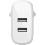 Kalanka - chargeur secteur 2 ports usb - a boost charge 24 w avec cble usb - a vers lightning (iphone ...