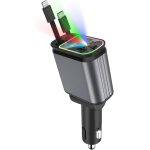 Kalanka - chargeur voiture retractable, 4 en 1 a charge usb c rapide 66w, allume cigare usb c, chargeur ... Kalanka - chargeur voiture retractable, 4 en 1 a charge usb c rapide 66w, allume cigare usb c, chargeur ...