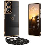 Kalanka - coque honor 90 smart avec cordon et collier - housse silicone antichoc motif c?ur - etui avec ... Kalanka - coque honor 90 smart avec cordon et collier - housse silicone antichoc motif c?ur - etui avec ...