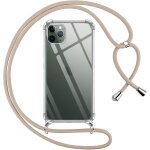 Kalanka - coque pour iphone 11 pro max avec cordon, transparente silicone housse avec rglable de collier ...