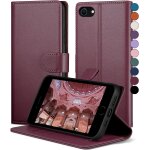 Kalanka - coque pour iphone se 2020 / se 2022 / 7 / 8 4. 7 [fentes cartes][rfid blocage] coque pour iphone ...