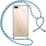 Kalanka - coque pour iphone 8 plus / iphone 7 plus avec cordon, transparente silicone housse avec rglable ...