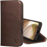 Kalanka - coque compatible avec iphone air 6. 5  2025 - etui portefeuille en cuir v�ritable avec b�quille ...