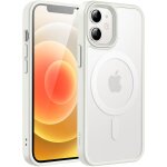 Kalanka - coque magn�tique pour iphone 12 mini 5, 4 pouces compatible avec magsafe, etui translucide ...