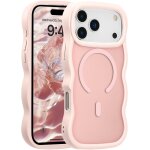 Kalanka - coque magn�tique pour iphone 17 pro max compatible avec recharge sans fil, wave frame etui ...